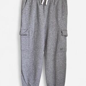 Gap Kids Heather Gray Cargo Sweatpants (Size 14)